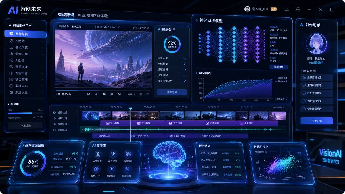 玩物直播AI视频创作工具